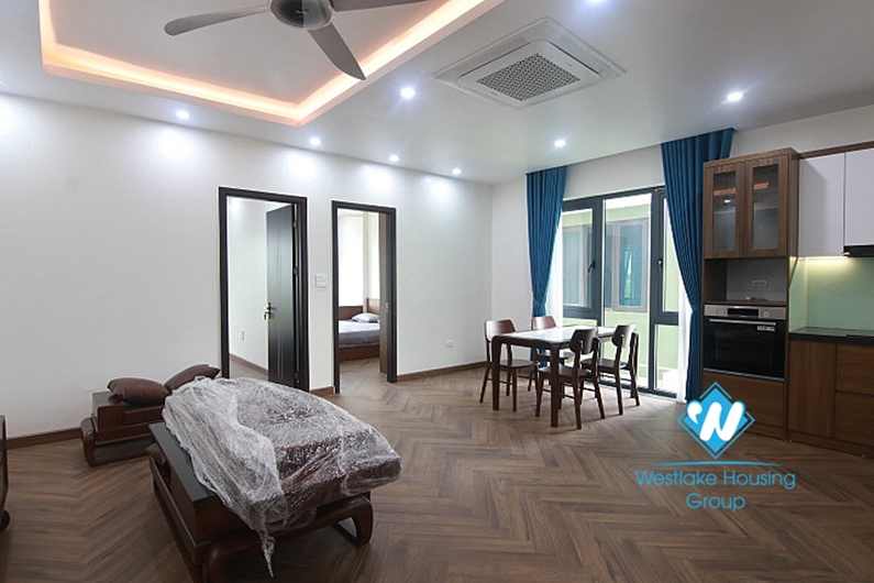 New two-room apartment for rent near Ngoc Thuy French International School, Long Bien District.