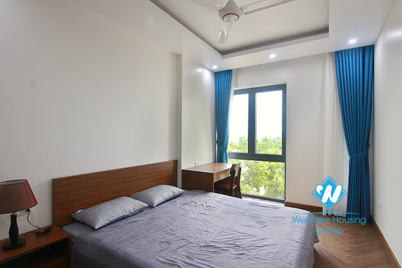 New two-room apartment for rent near Ngoc Thuy French International School, Long Bien District.