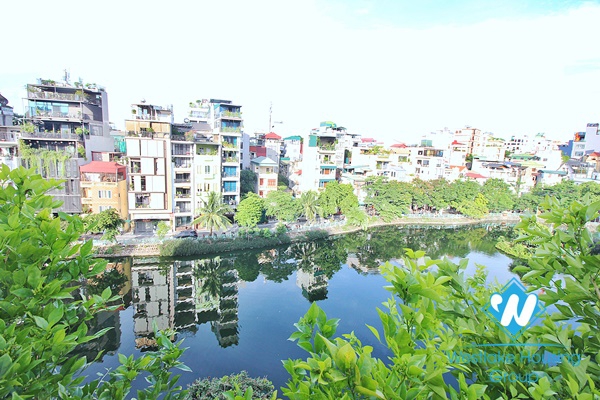 Brand new 1 bedroom apartment with big balcony in Tay ho, Hanoi