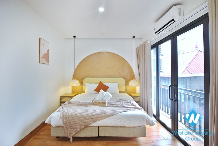 Beautiful 1 bedroom apartment for rent in Vu mien, Tay ho