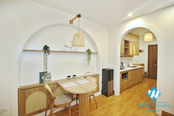 Beautiful 1 bedroom apartment for rent in Vu mien, Tay ho
