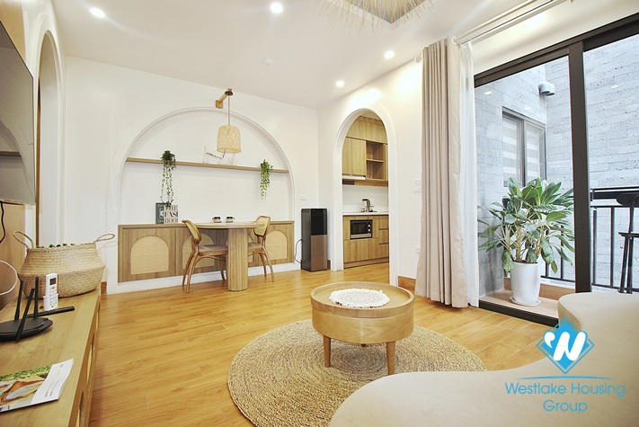 Beautiful 1 bedroom apartment for rent in Vu mien, Tay ho