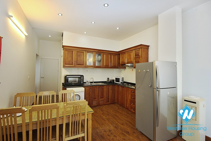 A spacious and brightly 2 bedroom apartment for rent in Tu hoa, Tay ho, Hanoi