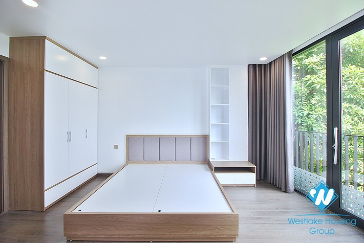 Lake view and brand new 2 beds apartment for rent in Nguyen Dinh Thi st, Tay Ho