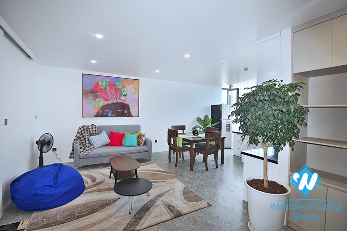 Brand new 2 bedroom apartment for rent in Au Co st , Tay Ho district .