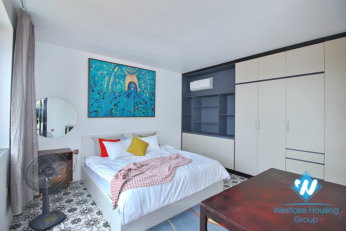 Brand new 1 bedroom with huge balcony for rent in Au Co, Tay Ho