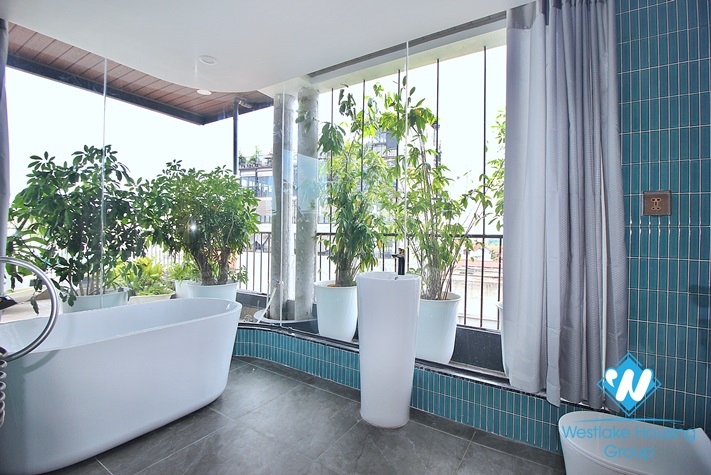 Brand new 1 bedroom with huge balcony for rent in Au Co, Tay Ho