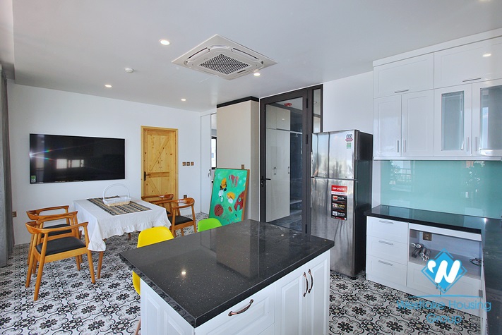 Brand new 1 bedroom with huge balcony for rent in Au Co, Tay Ho