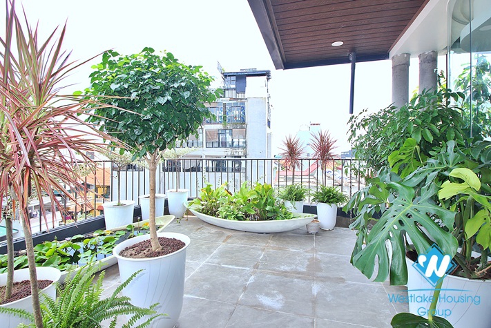 Brand new 1 bedroom with huge balcony for rent in Au Co, Tay Ho