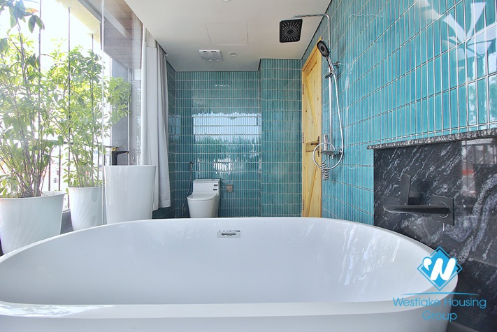 Brand new 1 bedroom with huge balcony for rent in Au Co, Tay Ho