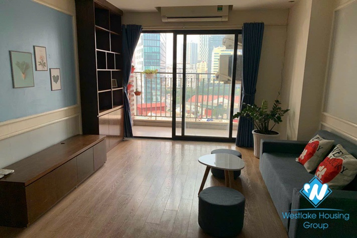 Bright 2 bedroom apartment for rent in Trung Kinh st,Cau Giay street.