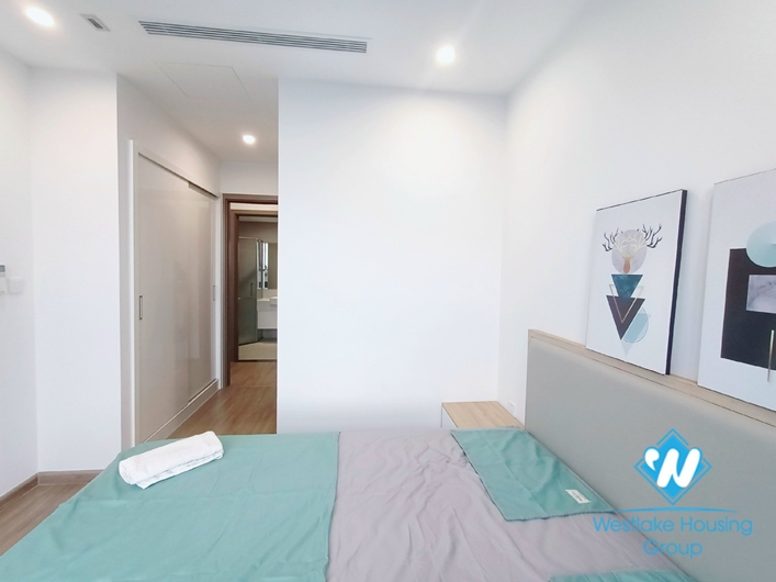 Two-bedroom apartment for rent at S3 Vinhome - Skylake Pham Hung.