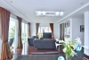 Lake view and bright 3 bedrooms apartment for rent in Quang An st, Tay Ho