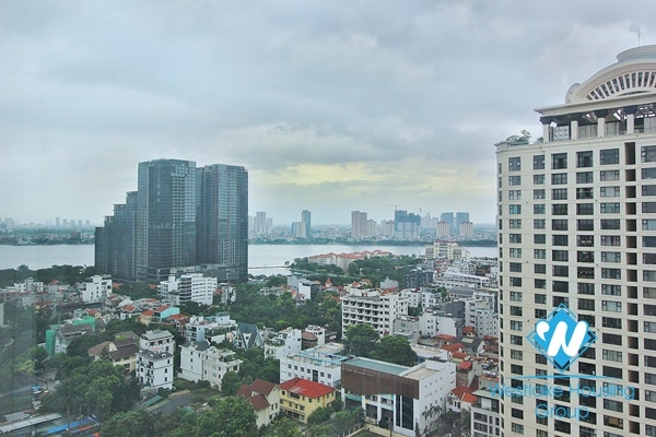 Luxury serviced 4 bedroom apartment for rent in Tay ho