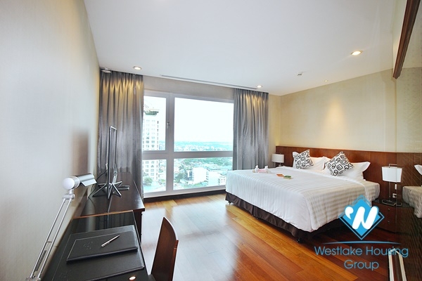 Luxury serviced 4 bedroom apartment for rent in Tay ho