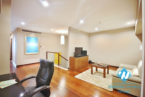Luxury serviced 4 bedroom apartment for rent in Tay ho