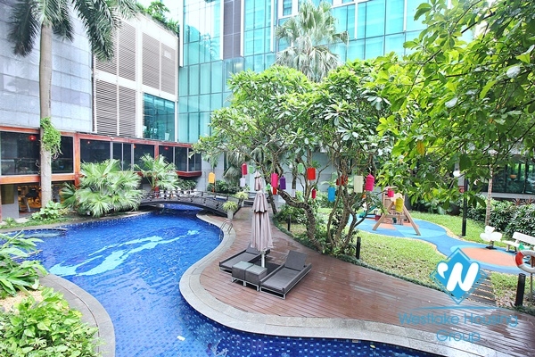 Luxury serviced 4 bedroom apartment for rent in Tay ho