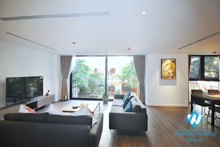 Morden 3 bedrooms duplex apartment for rent in To Ngoc Van st, Tay Ho