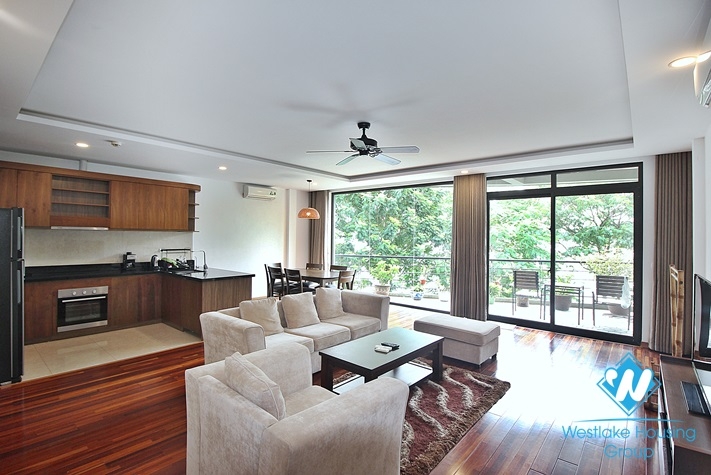 03 bedrooms apartment on the lake for rent in Tay Ho area 