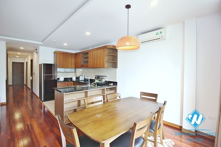 03 bedrooms apartment on the lake for rent in Tay Ho area 