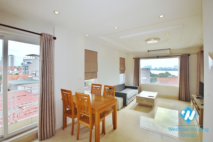 One bedroom with big balcony for rent in Tay Ho District