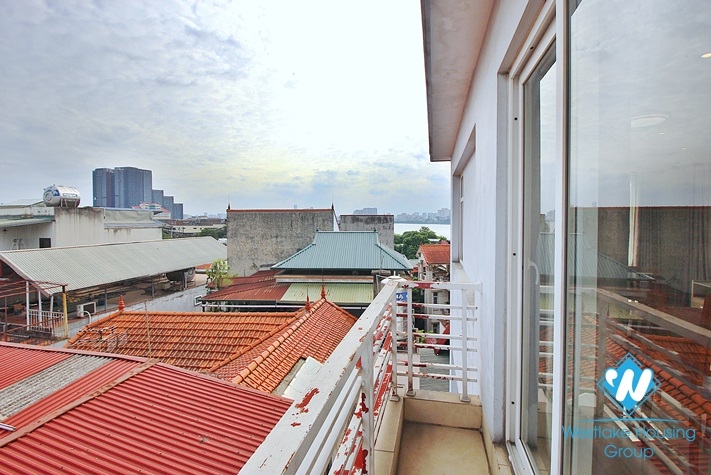 One bedroom with big balcony for rent in Tay Ho District