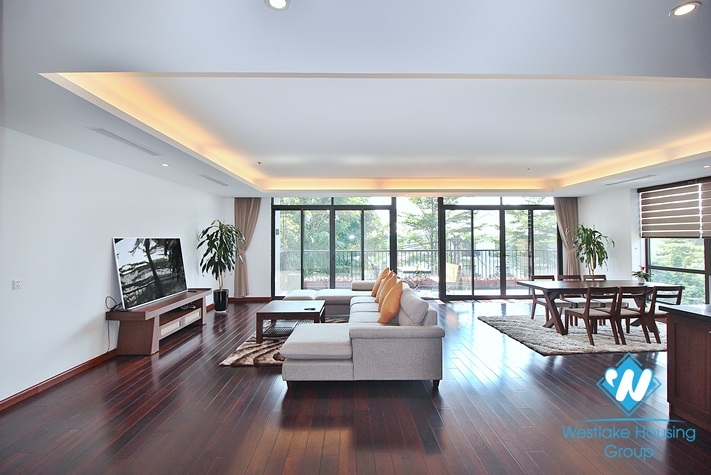 Indochina style apartment for rent in Tu Hoa street, Tay Ho