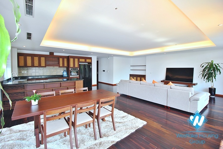 Indochina style apartment for rent in Tu Hoa street, Tay Ho