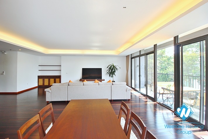 Indochina style apartment for rent in Tu Hoa street, Tay Ho