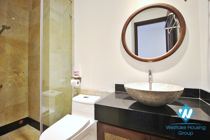 Indochina style apartment for rent in Tu Hoa street, Tay Ho