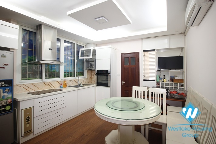 A nice house 6 bedroom for rent in An Duong st , Tay Ho district.
