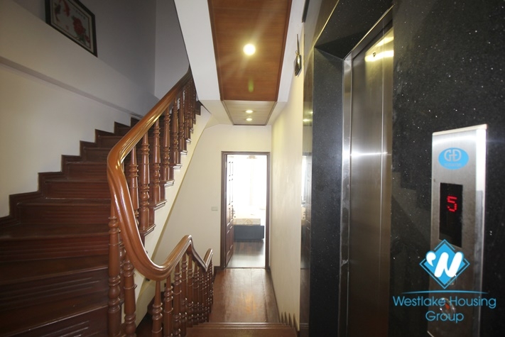 A nice house 6 bedroom for rent in An Duong st , Tay Ho district.