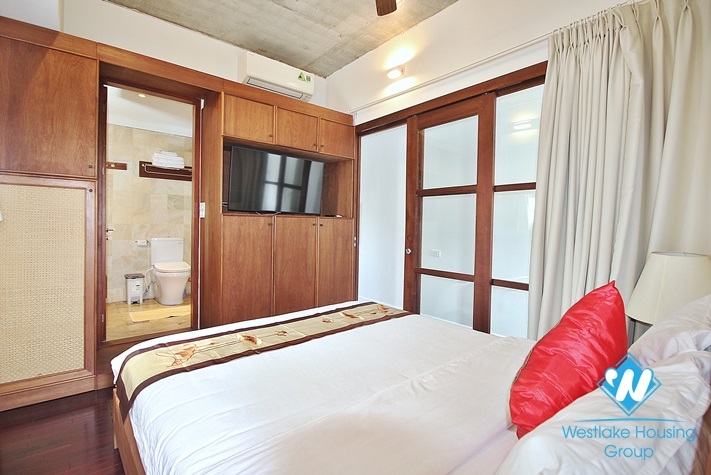 A cozy 3beds duplex apartment for rent in Yen Hoa st, Tay Ho