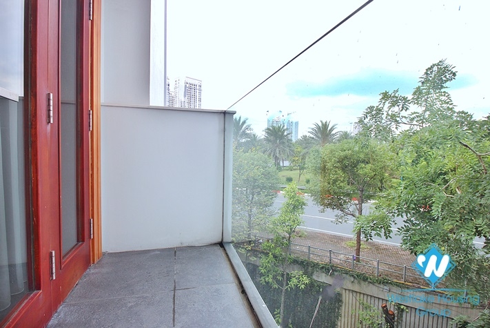 Garden 5 bedrooms villa for rent in Tay Ho, Ha Noi
