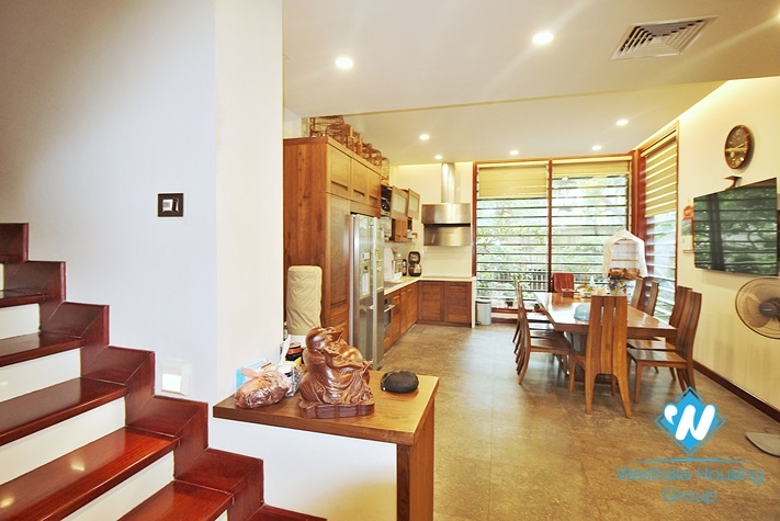 Garden 5 bedrooms villa for rent in Tay Ho, Ha Noi