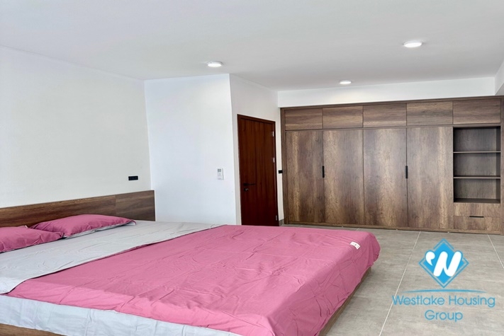 Brand new one bedroom apartment for rent in Nghi Tam st, Tay Ho district.