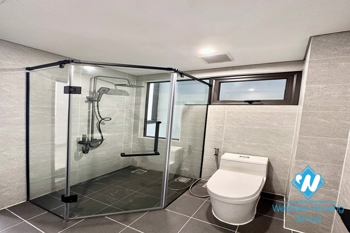 Brand new one bedroom apartment for rent in Nghi Tam st, Tay Ho district.