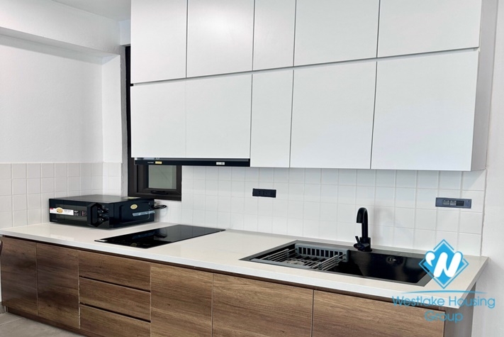 Brand new one bedroom apartment for rent in Nghi Tam st, Tay Ho district.