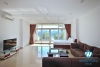 Big size apartment with balcony on the lake for rent in Tay Ho District 