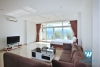 Big size apartment with balcony on the lake for rent in Tay Ho District 