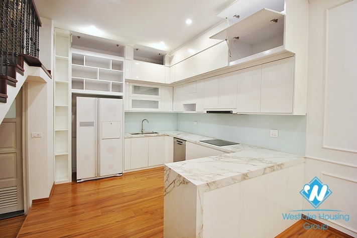 Renovated house with nice design for rent in Tay Ho district, Hanoi