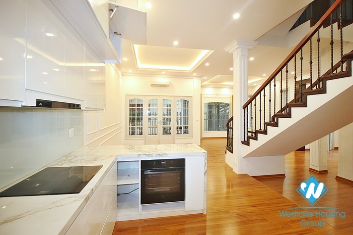 Renovated house with nice design for rent in Tay Ho district, Hanoi