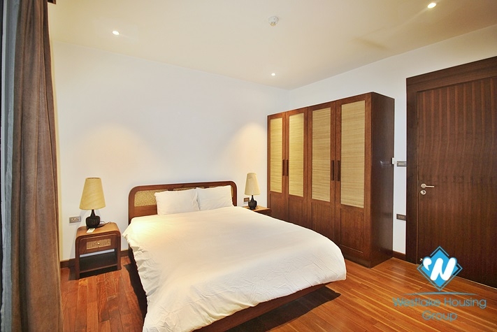 Beautiful lake view apartment for rent in Tay Ho, Hanoi