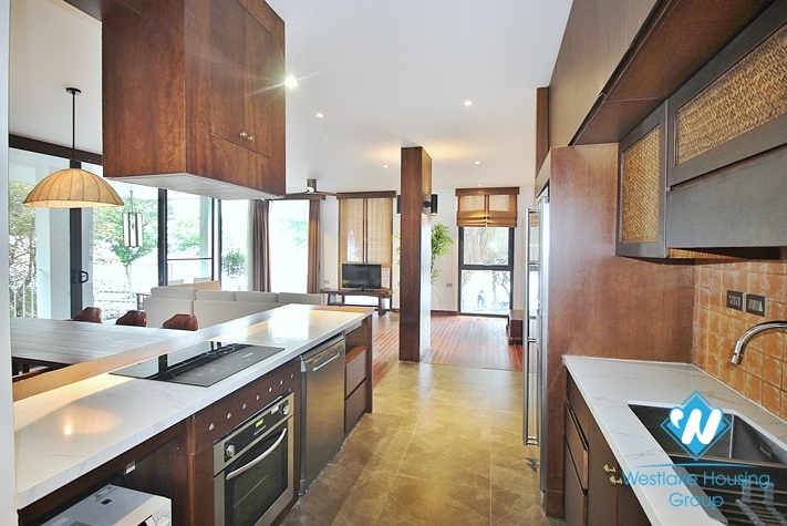 Beautiful lake view apartment for rent in Tay Ho, Hanoi