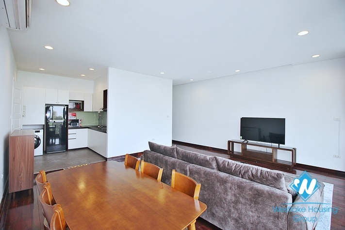 Nice view - Apartment with balcony on the lake for rent in Quang Khanh st, Tay Ho District 