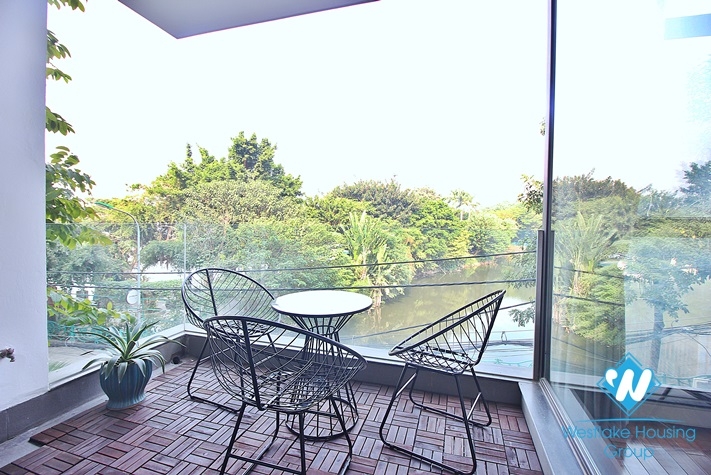 Modern lake view apartment for rent in Tay Ho, Hanoi