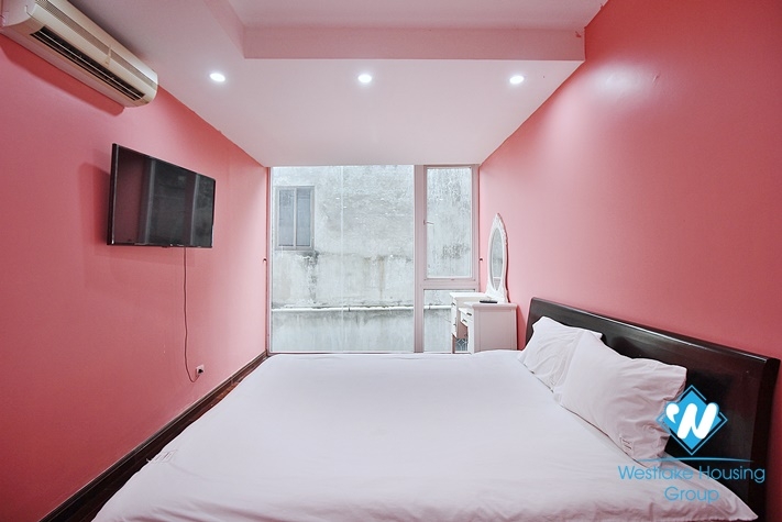 Lake view serviced 3 bedroom apartment for rent in  Tay Ho district.