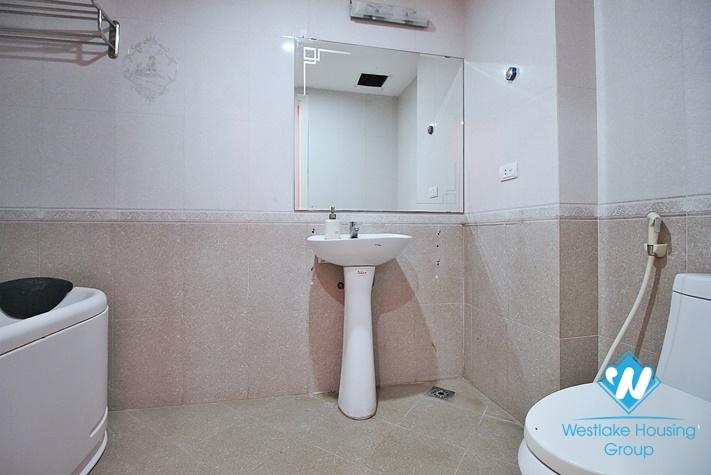 Lake view serviced 3 bedroom apartment for rent in  Tay Ho district.