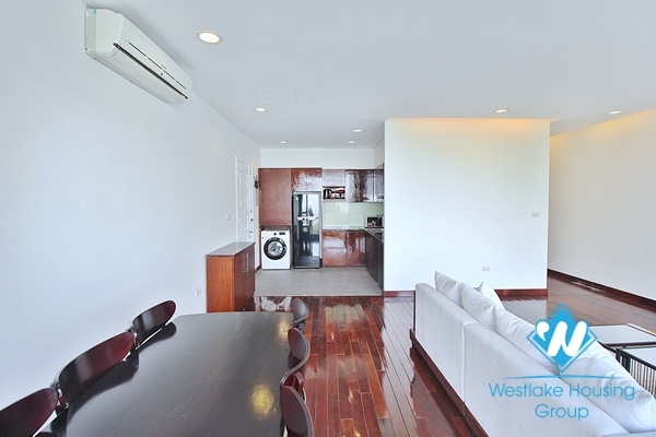 Beautiful lake view 2 bedroom apartment for rent in Tay ho