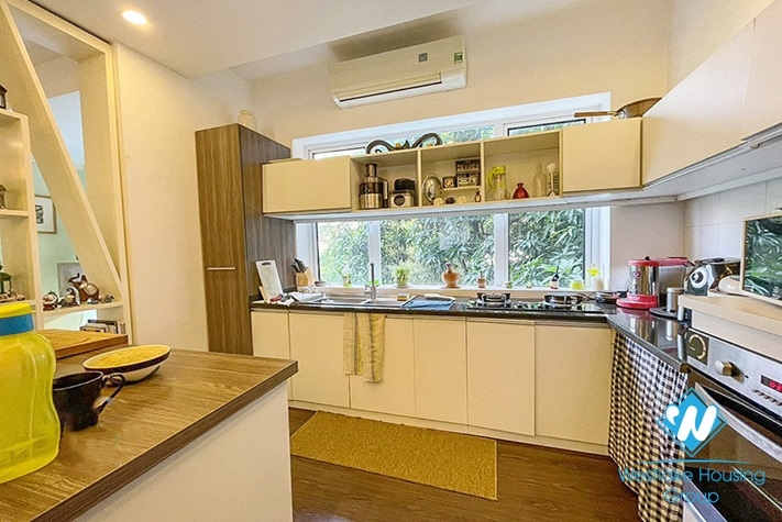 Beautiful new house for rent in Tay Ho back yard swimming pool